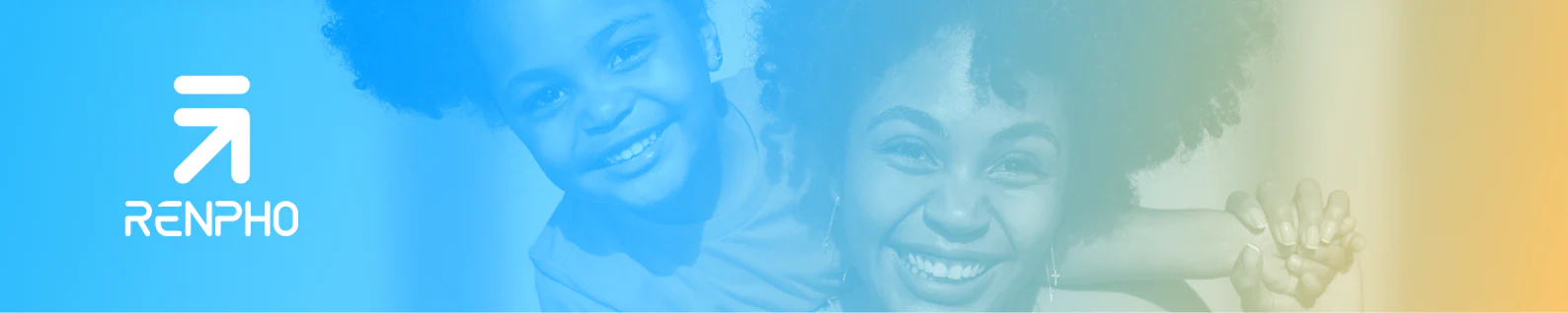 A black background with blue and yellow dots on it.